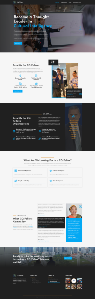 CQ Fellows Landing Page